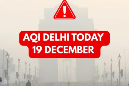 AQI In Delhi Today 19 December 2025