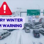 Calgary Winter Storm Warning