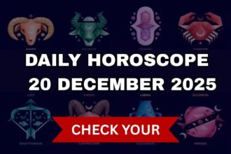 Daily Horoscope Today 20 December 2025