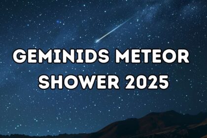 Geminids Meteor Shower 2025