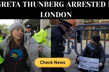 Greta Thunberg Arrested In London