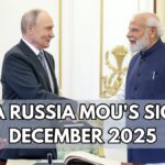 India Russia Mou's Signed December 2025