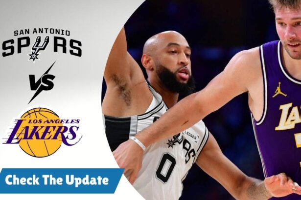 Spurs Vs Lakers