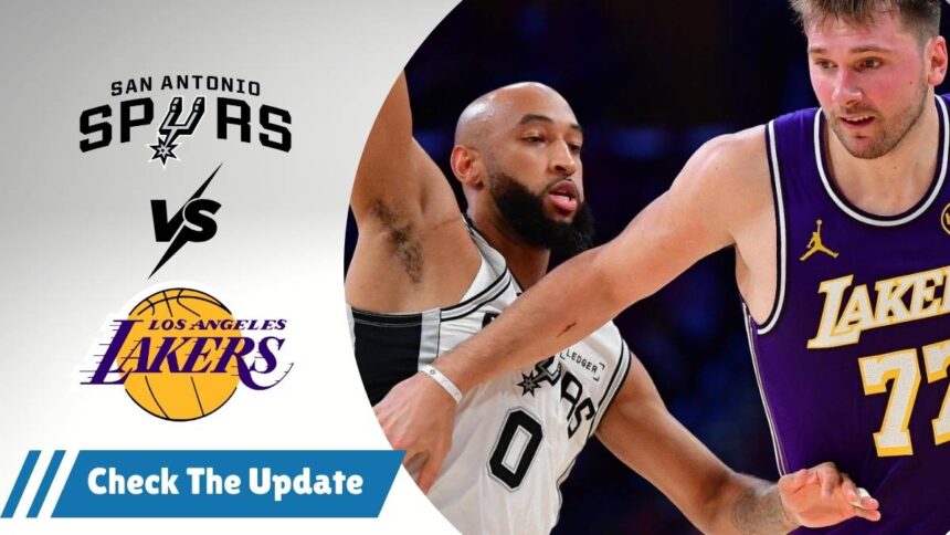 Spurs Vs Lakers
