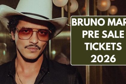 Bruno Mars Pre Sale Tickets 2026: Know Prices & Schedule