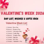 Valentine Week 2026 Dates