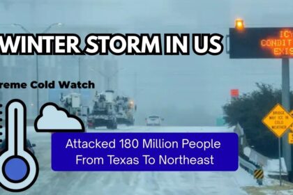 Winter Storm In US Attacks 180 Million People From Texas To Northeast