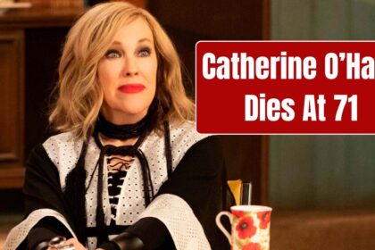 Text about Catherine O'Hara's passing.