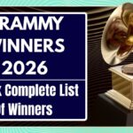 Grammy Winners 2026, Category-Wise Complete Winner List