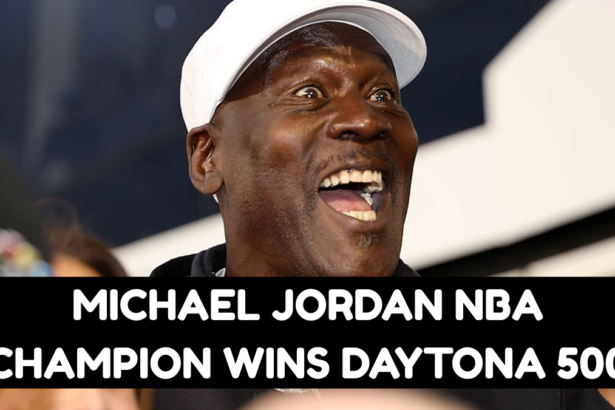 Michael Jordan NBA Champion Now Wins Daytona 500
