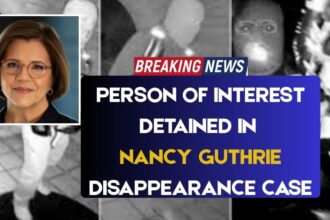 Person Of Interest Detained In Nancy Guthrie Disappearance Case