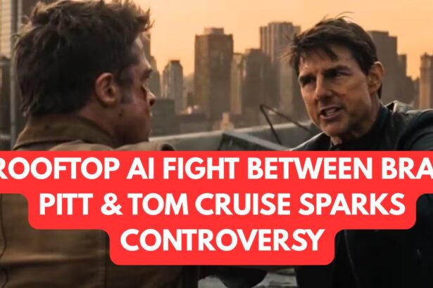 Rooftop AI Fight Between Brad Pitt & Tom Cruise Sparks Controversy