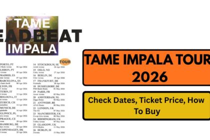 Tame Impala Tour 2026