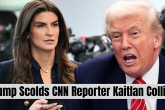 Trump Scolds CNN Reporter Kaitlan Collins For Not Smiling While She Asked About Epstein Files